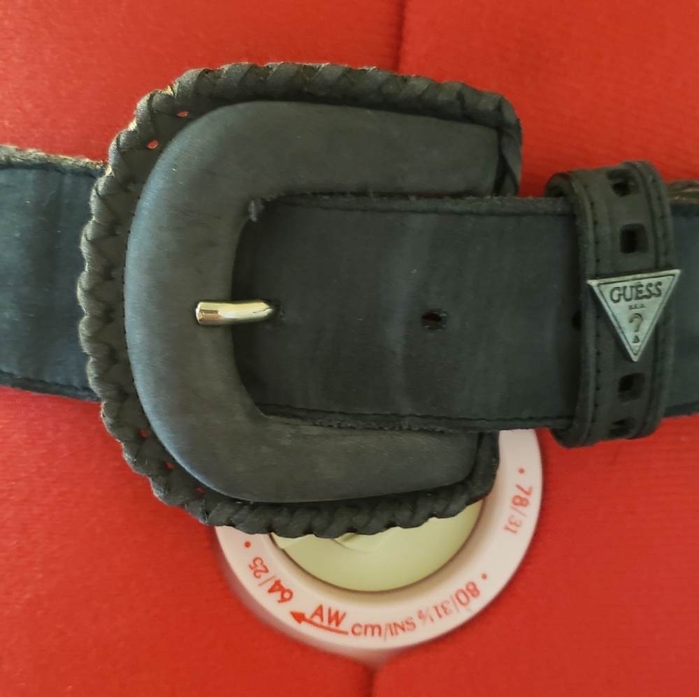 Vintage GUESS Genuine Leather Belt